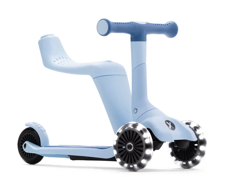 Разтегаем скутер Smartrike Mini Ride, арктическо син