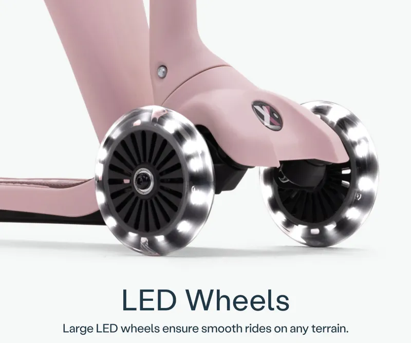 Разтегаем скутер Smartrike Mini Ride, розов корал