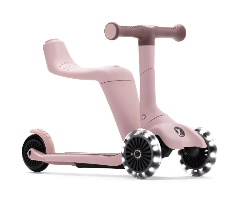 Разтегаем скутер Smartrike Mini Ride, розов корал