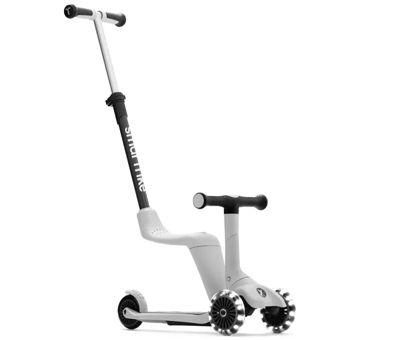 Разтегаем скутер Smartrike Mini Ride, сива перла