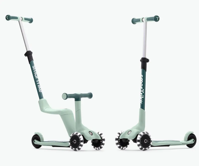 Разтегаем скутер Smartrike Mini Ride, зелен