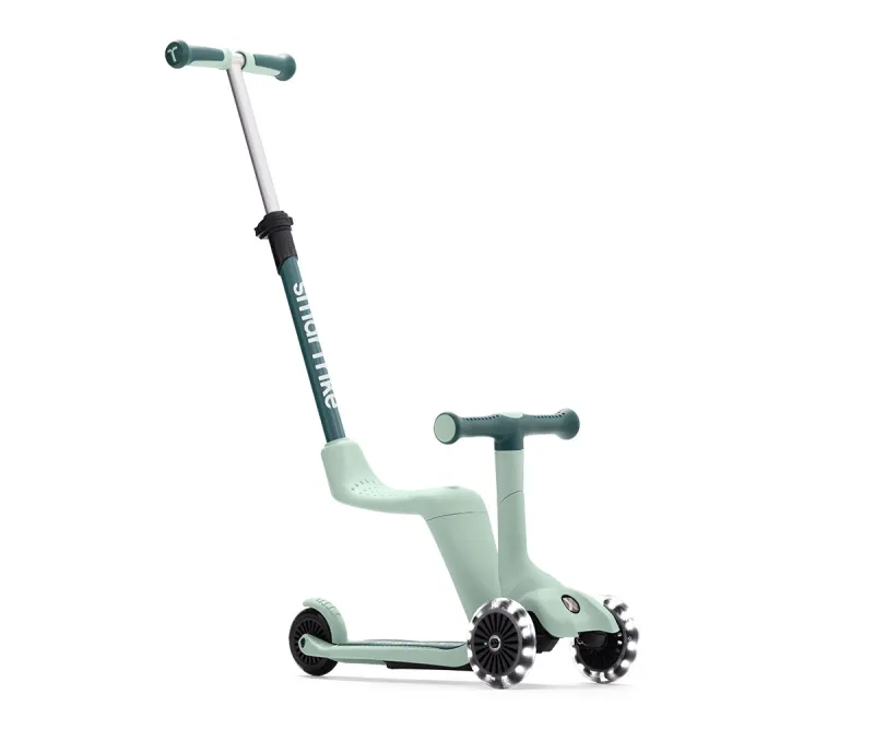 Разтегаем скутер Smartrike Mini Ride, зелен