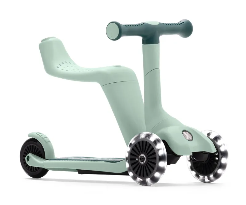 Разтегаем скутер Smartrike Mini Ride, зелен