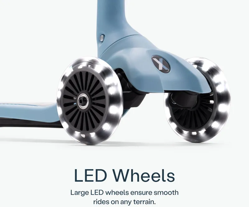 Разтегаем скутер Smartrike Mini+, цвят син