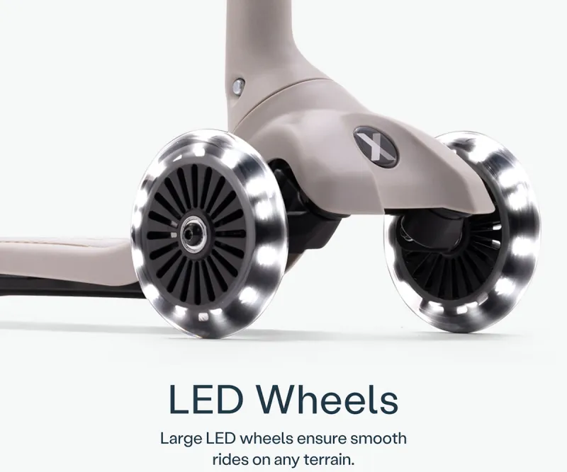 Разтегаем скутер Smartrike Mini+, цвят сив