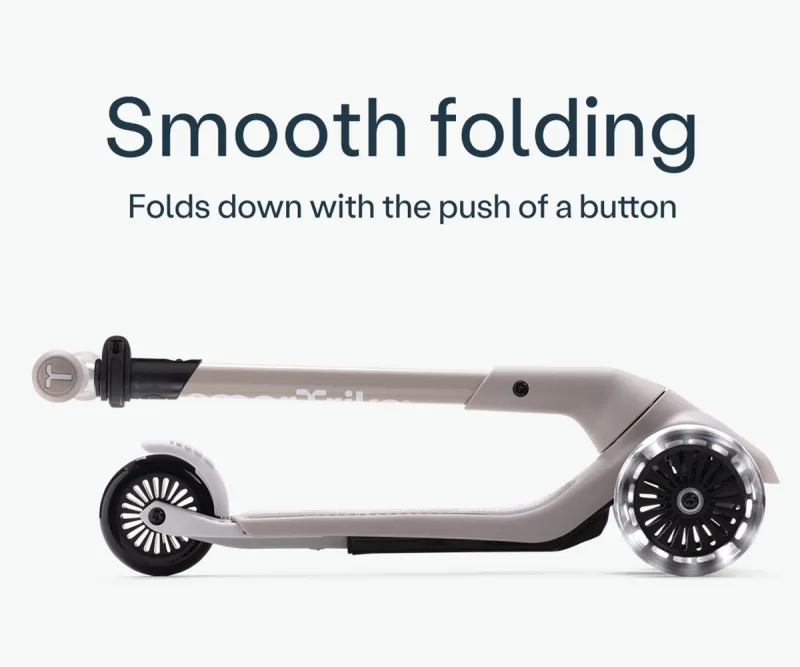 Разтегаем скутер Smartrike Mini+, цвят сив