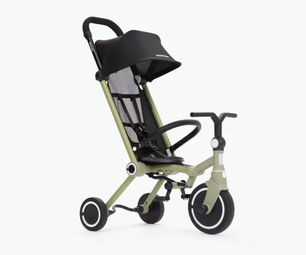 Сгъваема триколка Smartrike Wonder, цвят Olive