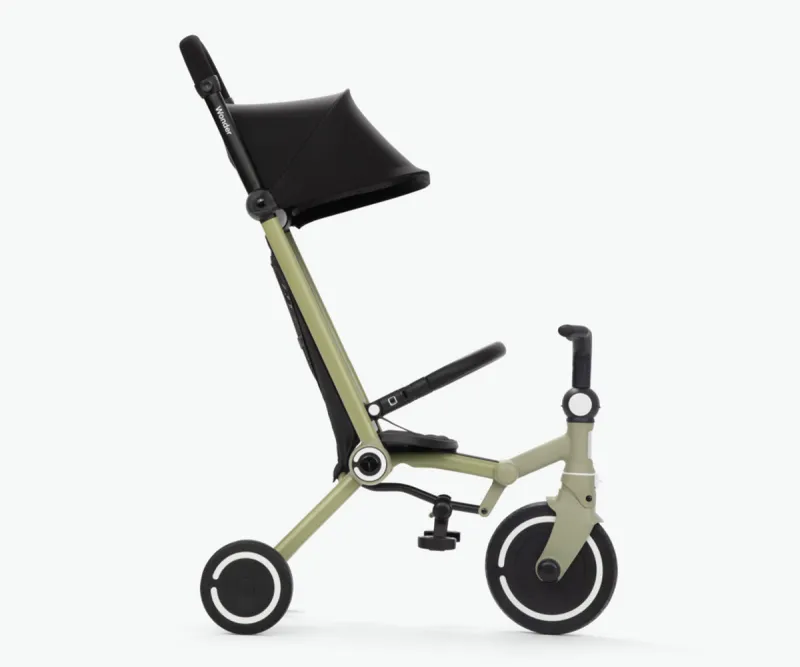 Сгъваема триколка Smartrike Wonder, цвят Olive