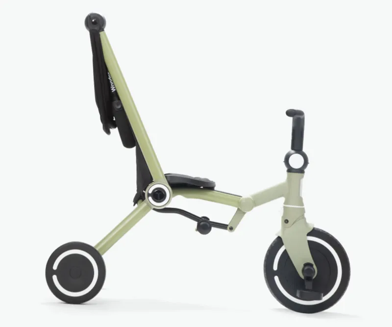 Сгъваема триколка Smartrike Wonder, цвят Olive