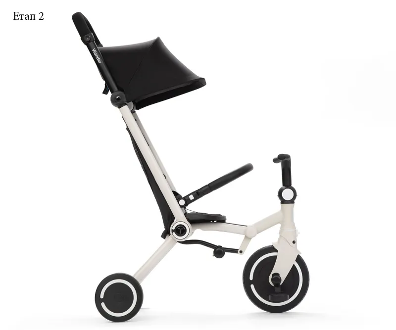 Сгъваема триколка Smartrike Wonder, цвят Off White