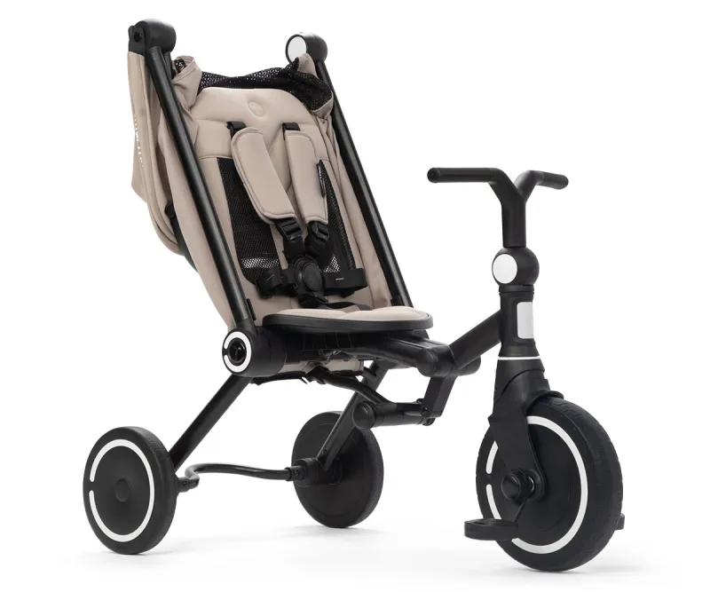 Сгъваема триколка Smartrike Wonder Max Stone Beige, наклон 140°