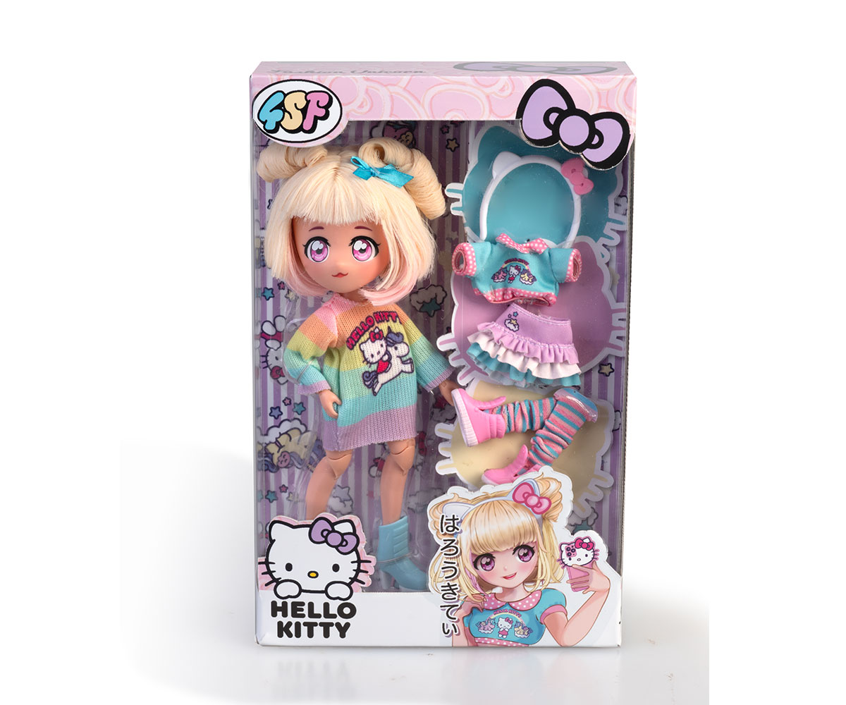 Комплект Hello Kitty Манга стил – кукла Fashion Unicorn