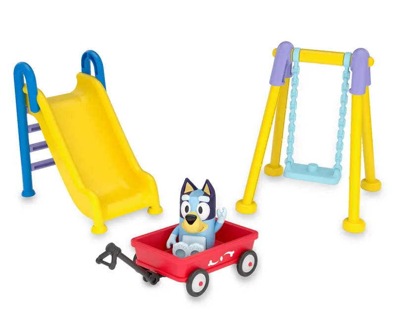 Площадка за игра на Блуи Bluey с люлка и пързалка