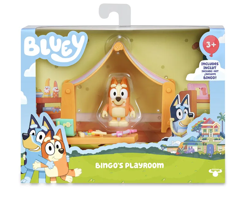 Стая за игра на Бинго Bluey с палатка и пейка