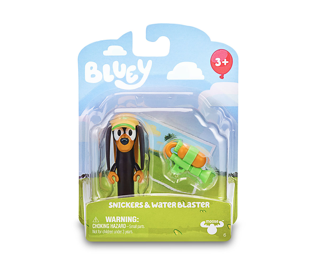 Фигурка за игра Bluey, 6 см с аксесоар и карта