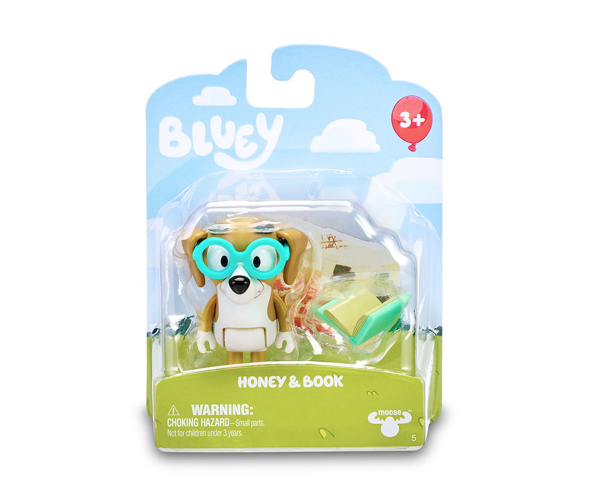 Фигурка за игра Bluey, 6 см с аксесоар и карта