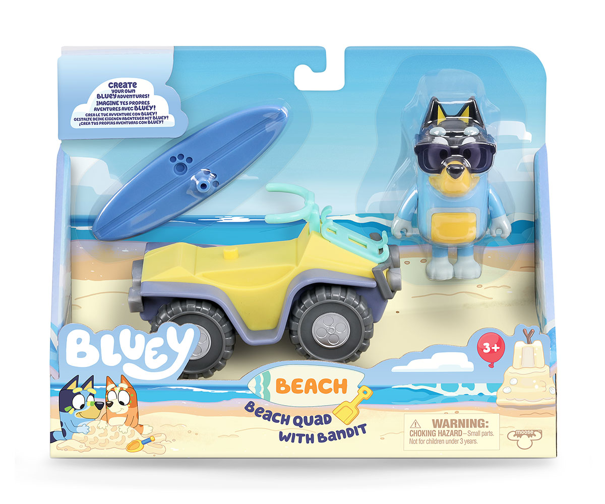 Bluey кола с фигурка – превозно средство и аксесоари