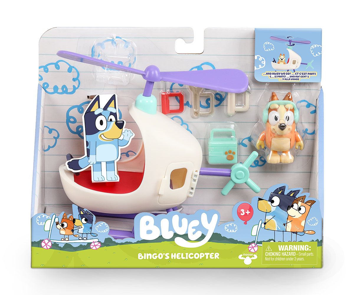 Bluey кола с фигурка – превозно средство и аксесоари