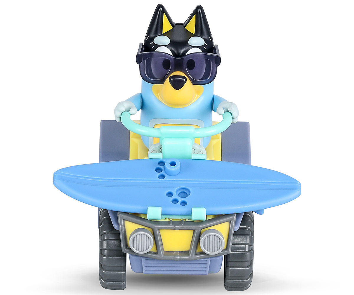 Bluey АТВ с фигурка на Бандит, 8 см