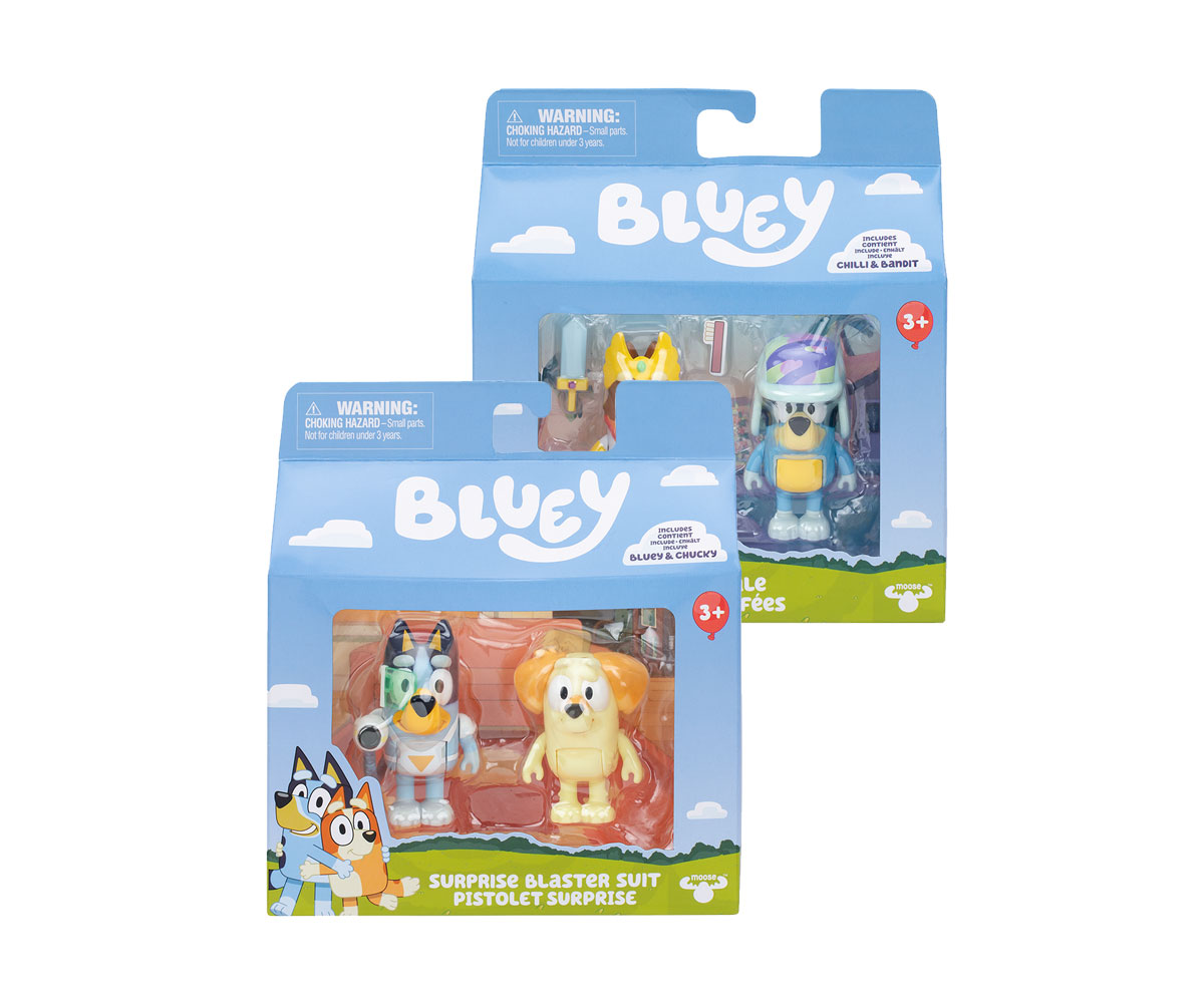 Комплект 2 фигурки Bluey за игра