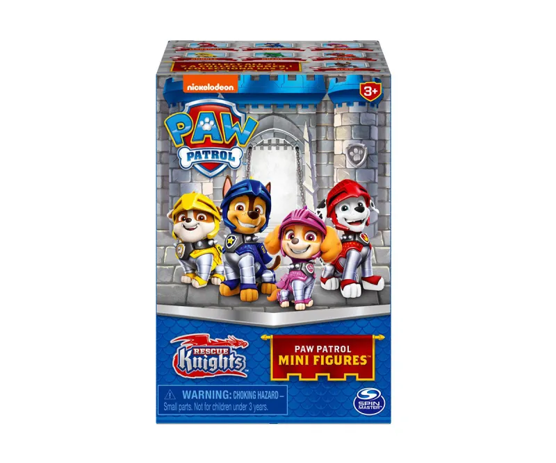Мини фигура изненада Пес Патрул Rescue Knights, 5 см