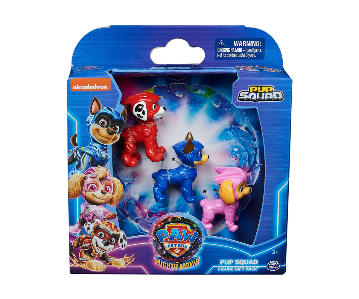 Подаръчен комплект Paw Patrol: 3 мини фигурки