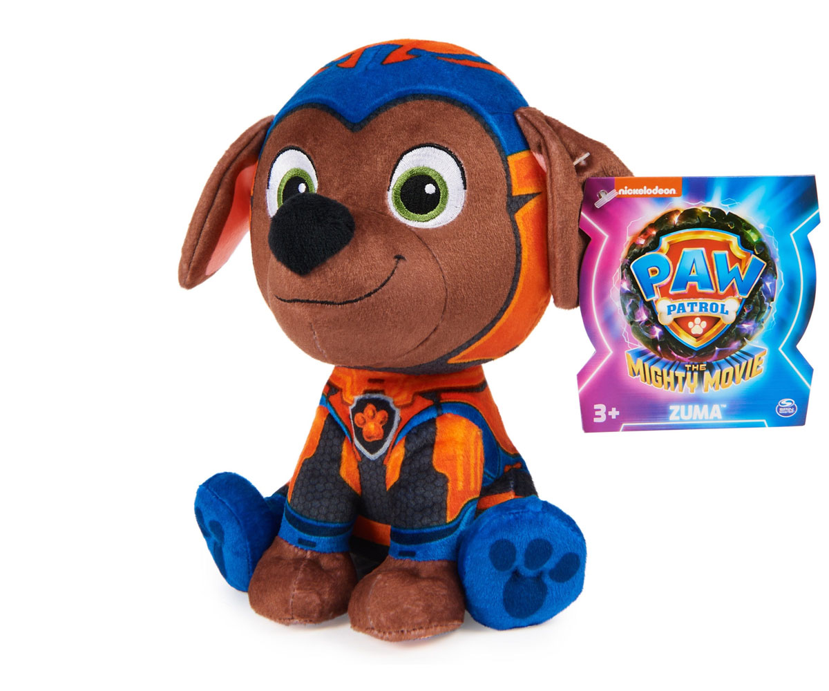 Плюшена играчка Пес Патрул Mighty Pups, 18 см