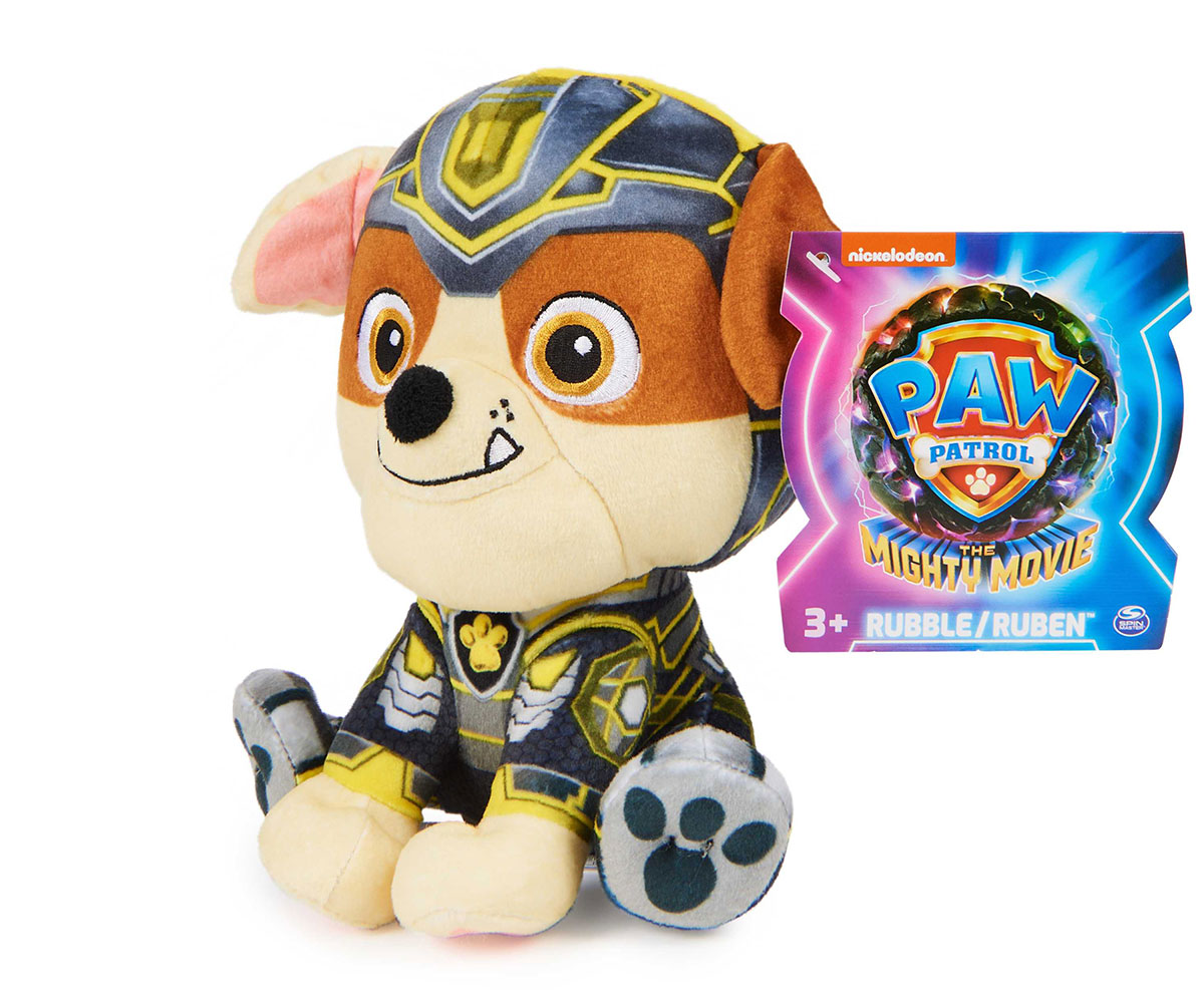 Плюшена играчка Пес Патрул Mighty Pups, 18 см