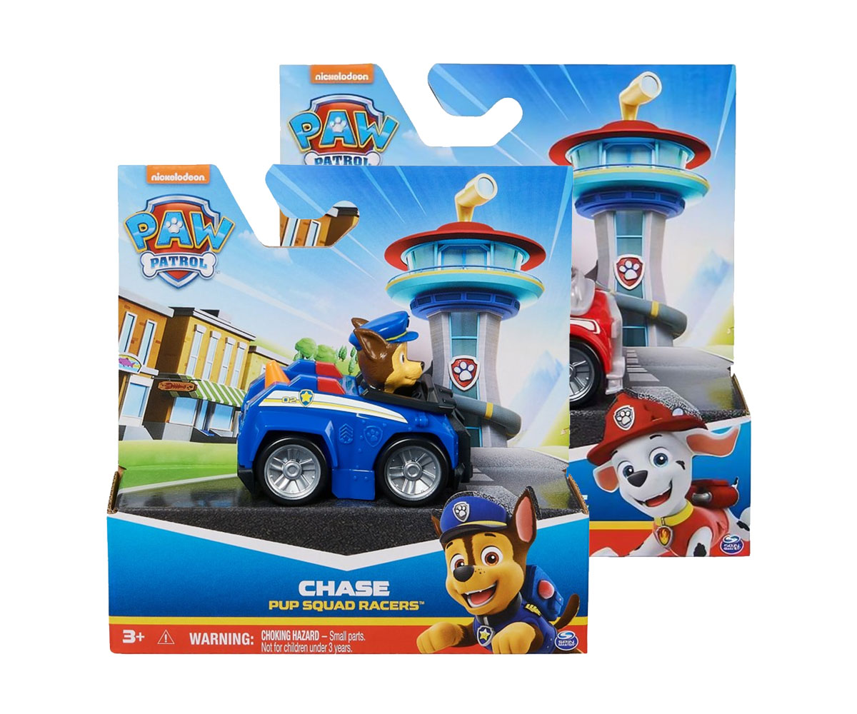 Състезателна количка Paw Patrol Pup Squad Racers