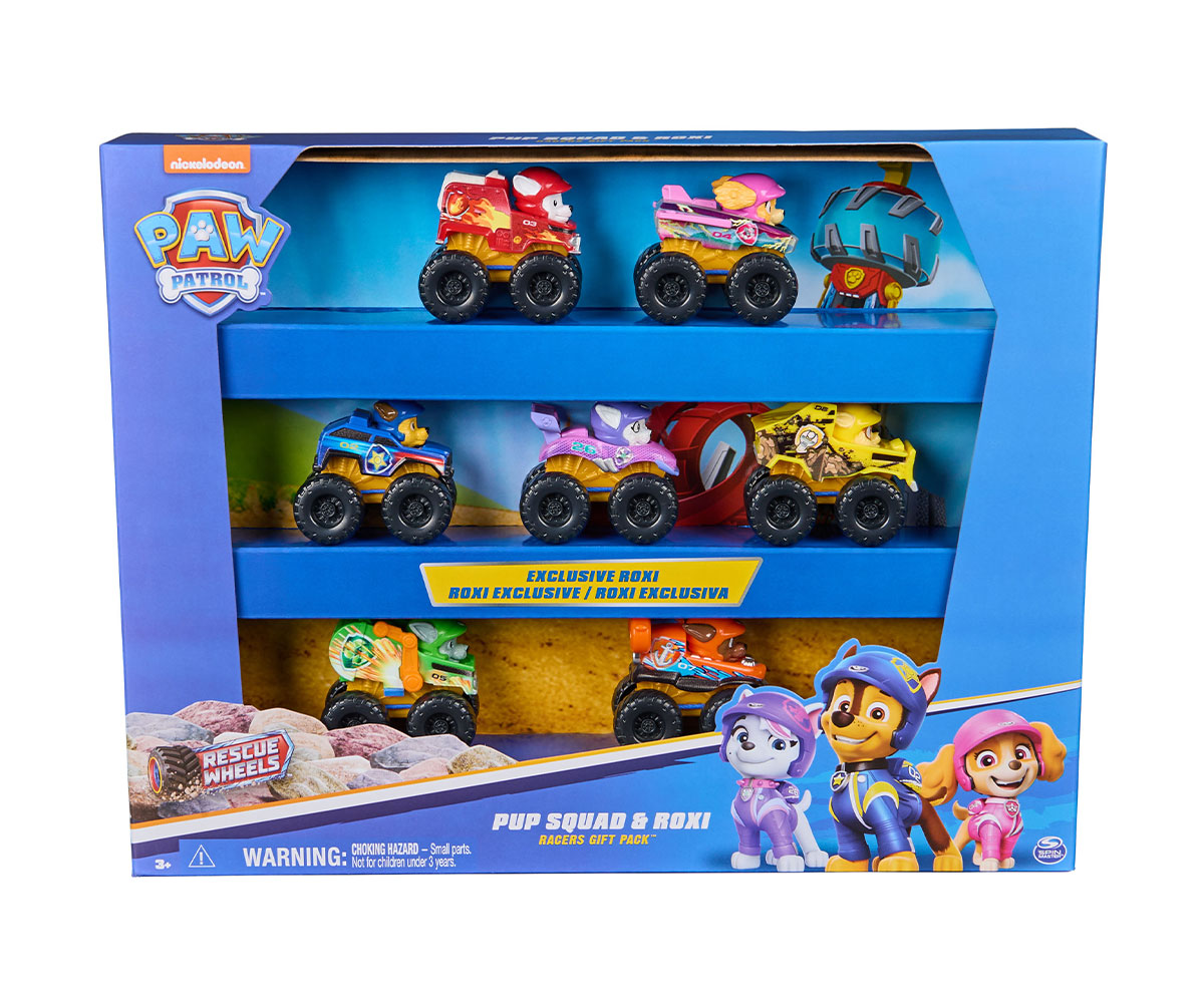Комплект 7 мини колички Пес Патрул Rescue Wheels Pup Squad