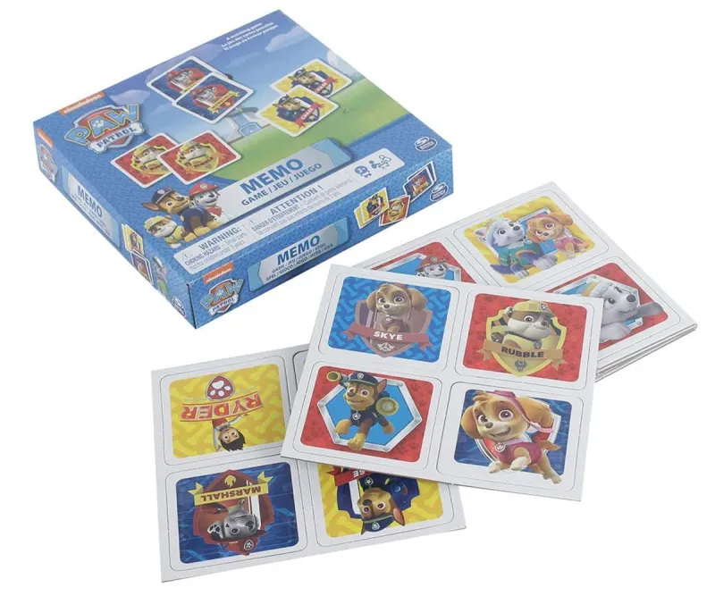 Мемори игра Пес Патрул, 48 карти