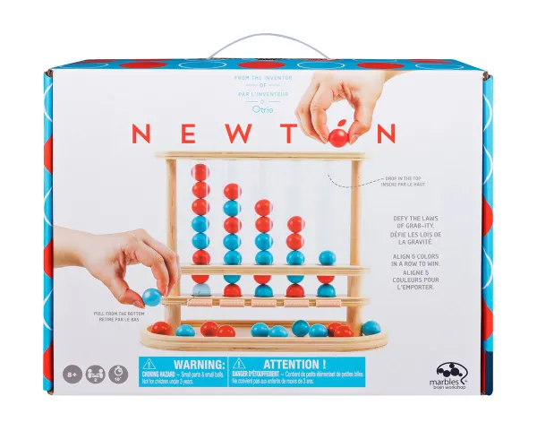 Игра Marbles Newton на Spin Master, 5 топки в редица