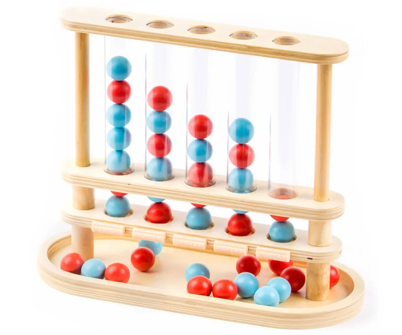 Игра Marbles Newton на Spin Master, 5 топки в редица