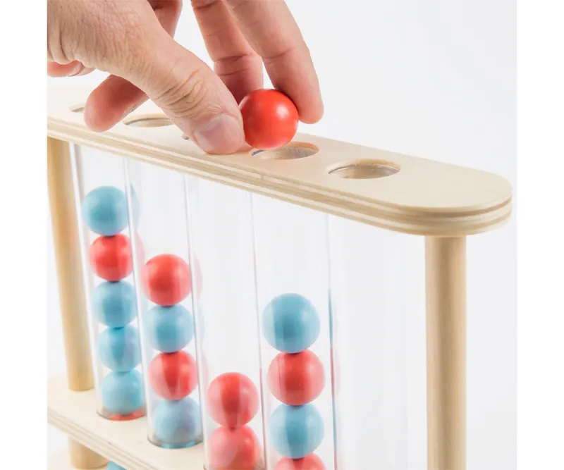 Игра Marbles Newton на Spin Master, 5 топки в редица
