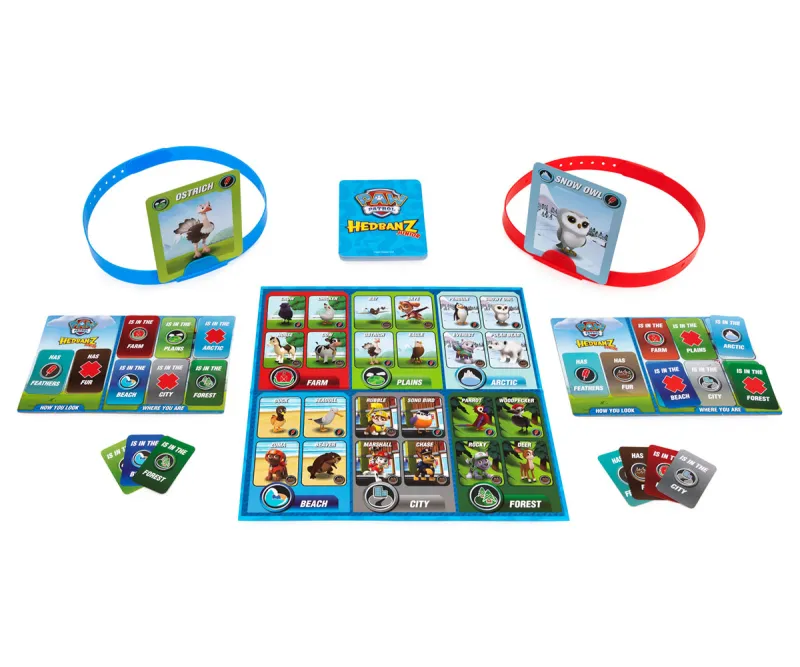 Игра Какво съм аз Пес Патрул с карти на животни