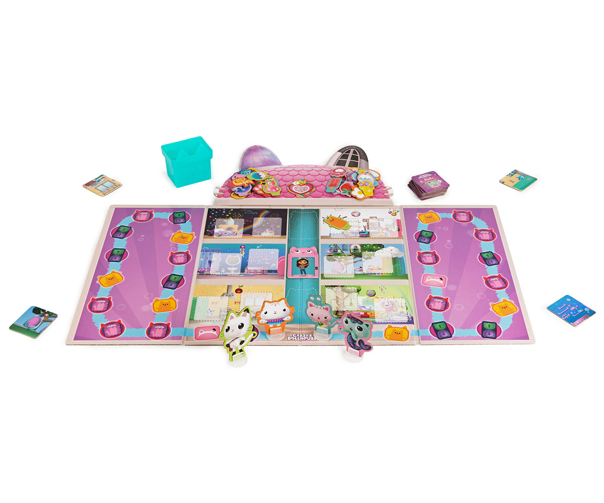 Настолна игра Gabby's Dollhouse за 2 – 4 играчи