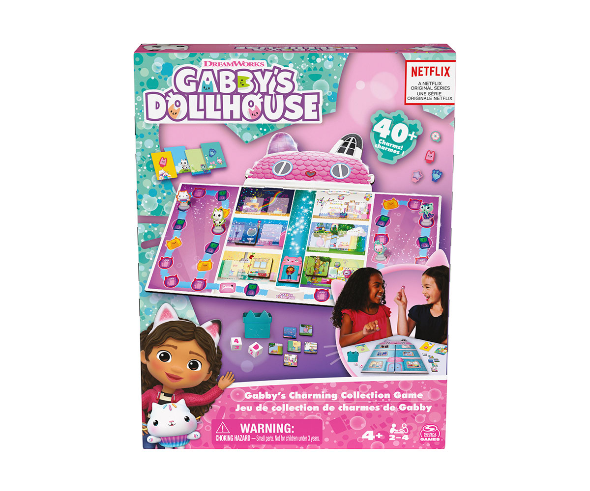 Настолна игра Gabby's Dollhouse – украсяване на къщата