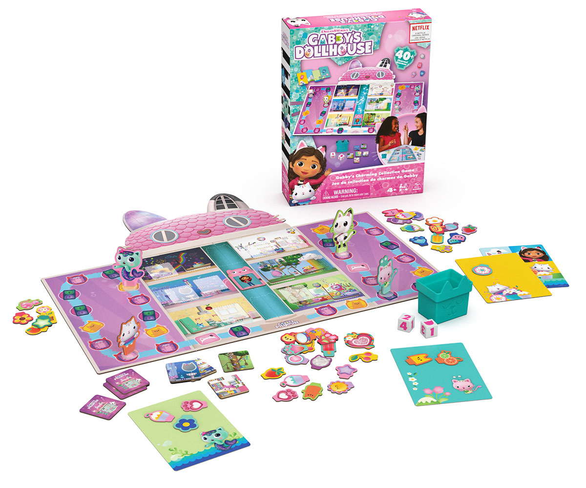 Настолна игра Gabby's Dollhouse – украсяване на къщата