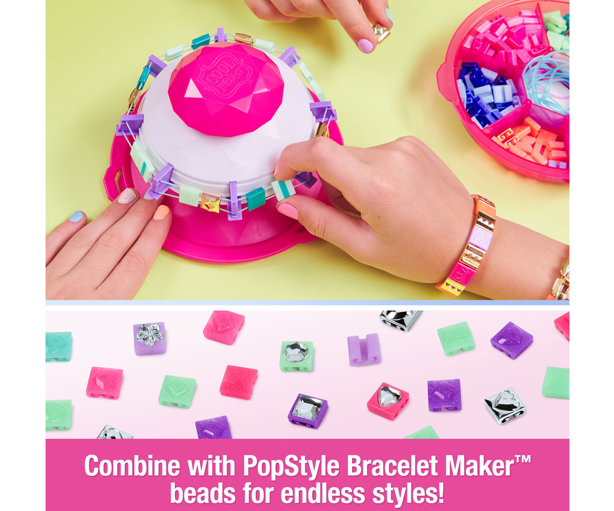 Cool Maker PopStyle пълнител с 56 мъниста за гривни