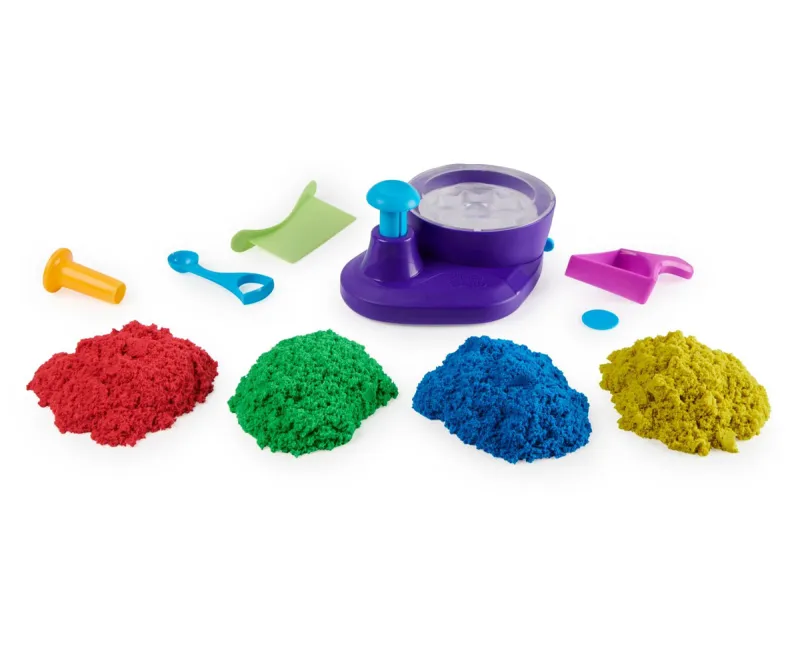 Kinetic Sand Завърти и се изненадай, 907 г пясък