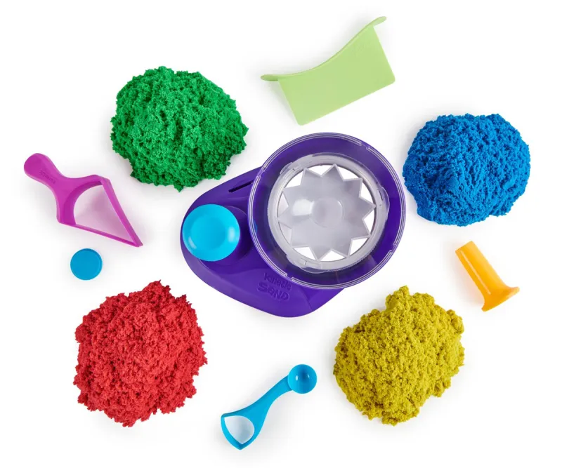 Kinetic Sand Завърти и се изненадай, 907 г пясък