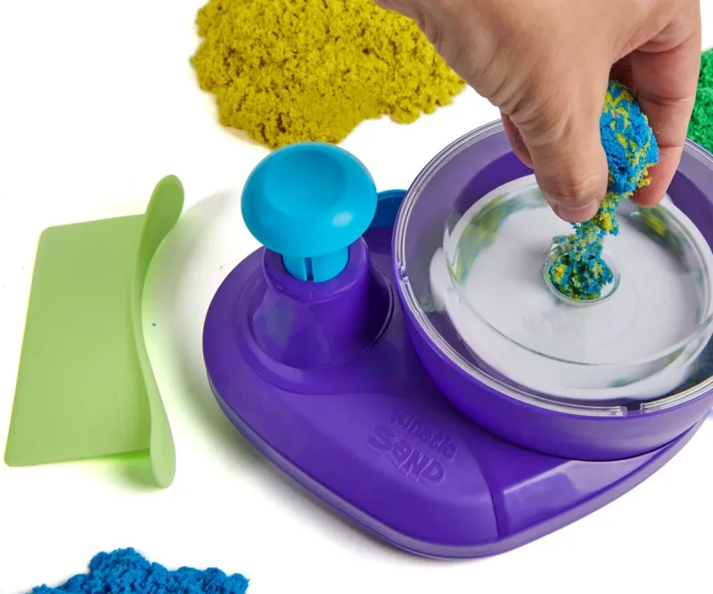 Kinetic Sand Завърти и се изненадай, 907 г пясък