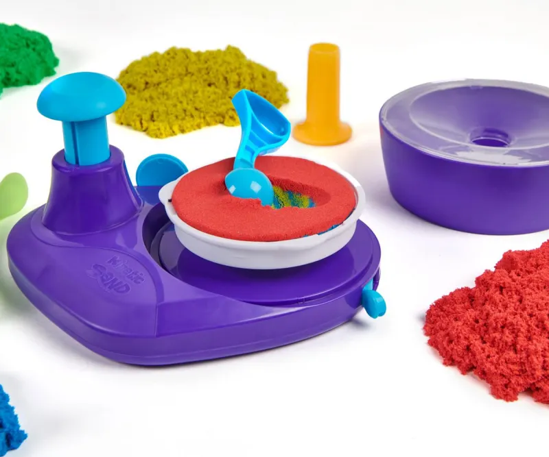 Kinetic Sand Завърти и се изненадай, 907 г пясък