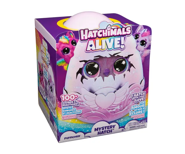 Hatchimals Alive Mystery Hatch Pufficorn – яйце изненада