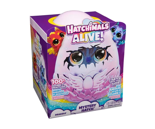 Hatchimals Alive Mystery Hatch Draggle – яйце изненада