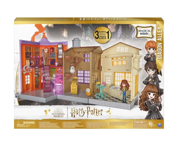 Хари Потър Magical Minis – Диагон-али 3 в 1 със светлини