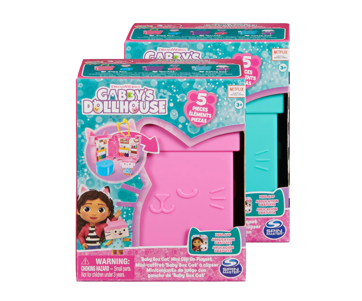 Gabby's Dollhouse мини комплект с щипка за чанта