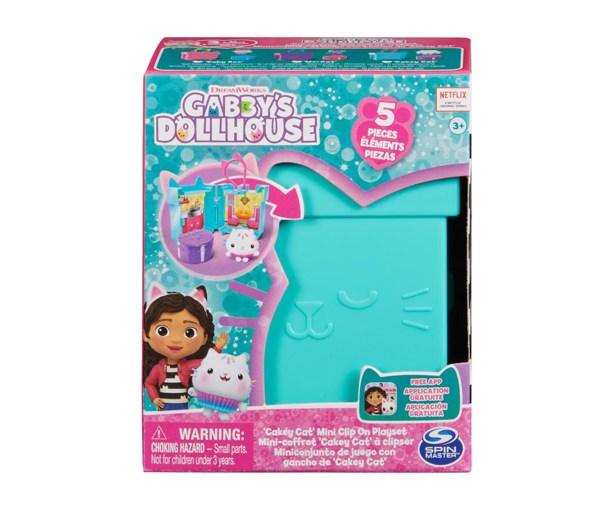 Gabby's Dollhouse мини комплект с щипка за чанта
