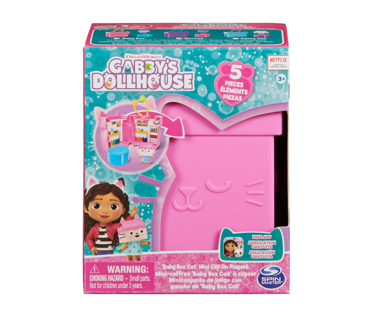 Gabby's Dollhouse мини комплект с щипка за чанта