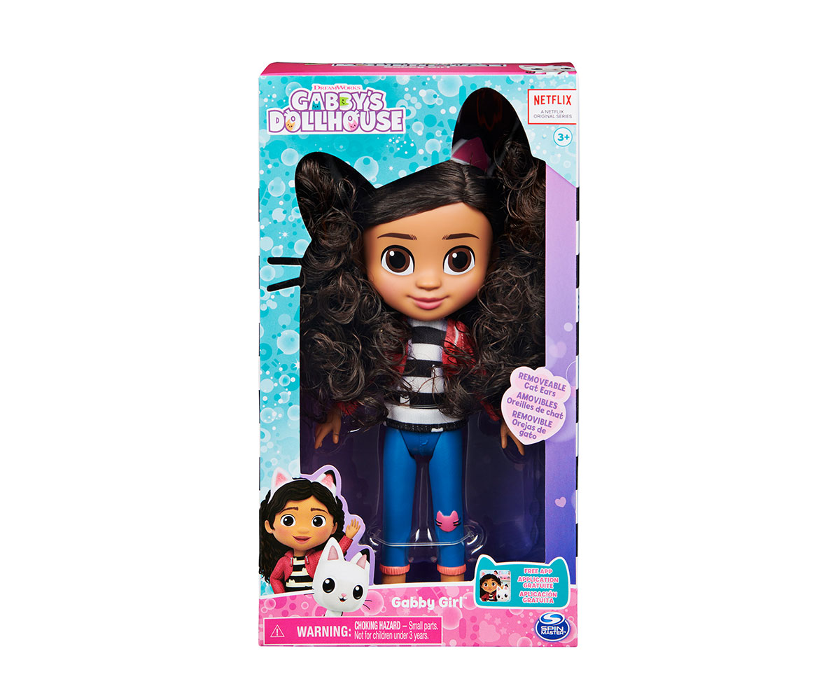 Кукла Gabby's Dollhouse – Габи с къдрава коса, 20 см